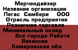 Мерчендайзер › Название организации ­ "Пегас" Самбери-3, ООО › Отрасль предприятия ­ Розничная торговля › Минимальный оклад ­ 23 500 - Все города Работа » Вакансии   . Кемеровская обл.,Анжеро-Судженск г.